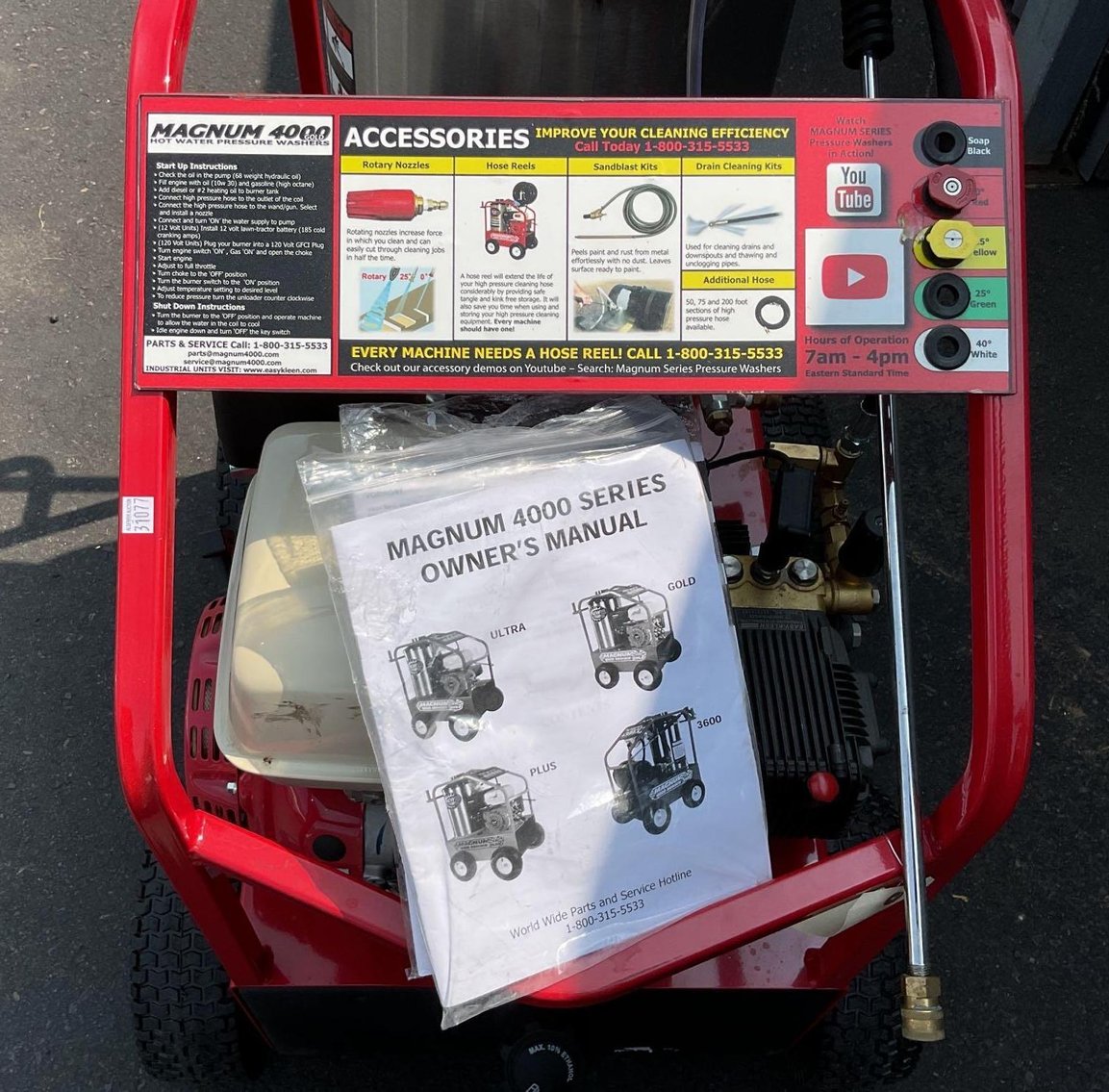 Image for Magnum 4000 Series Gold Pressure Washer