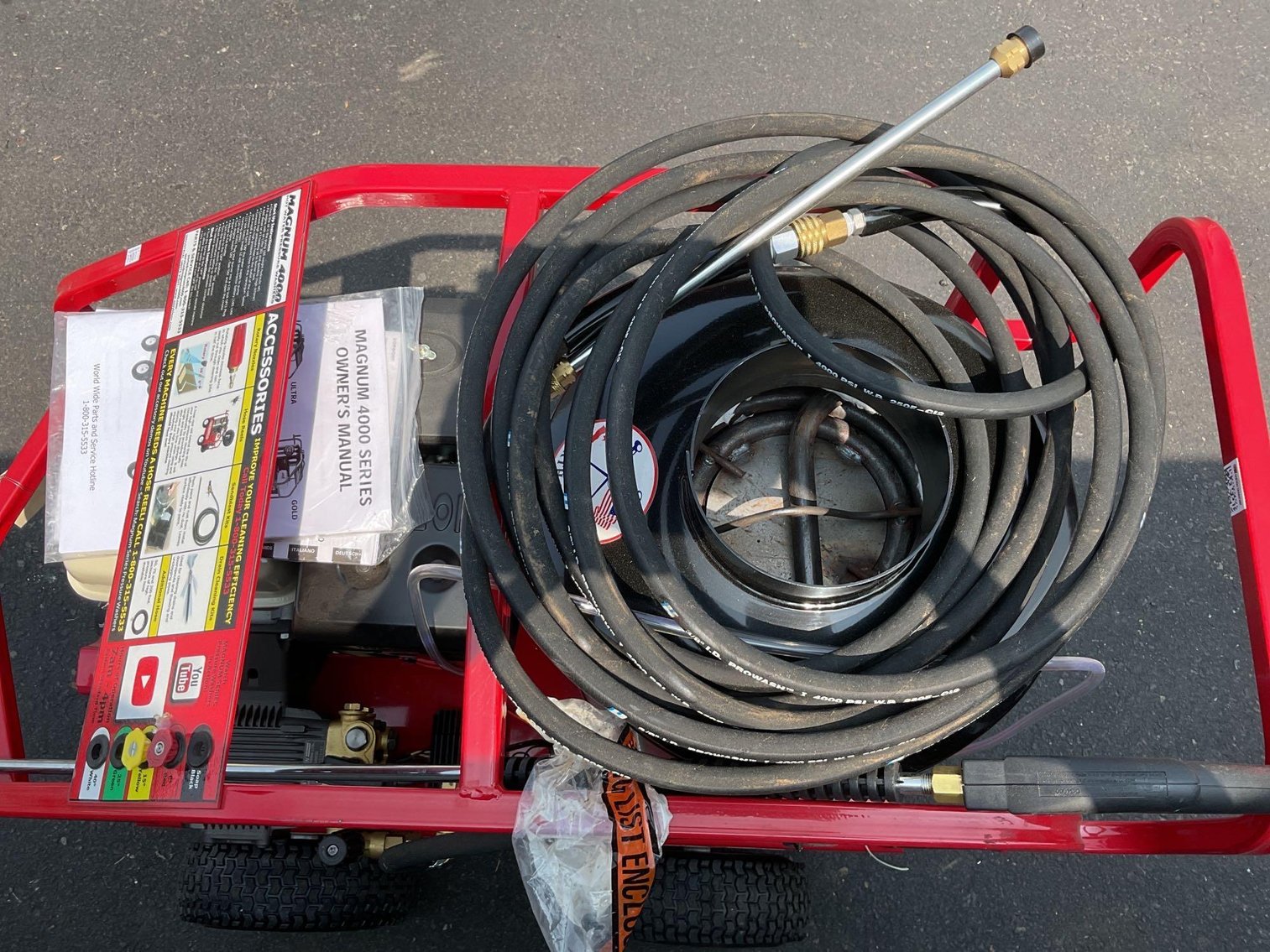 Image for Magnum 4000 Series Gold Pressure Washer