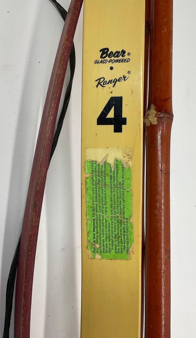 Image for Vintage Recurve Bow And Archery Equipment