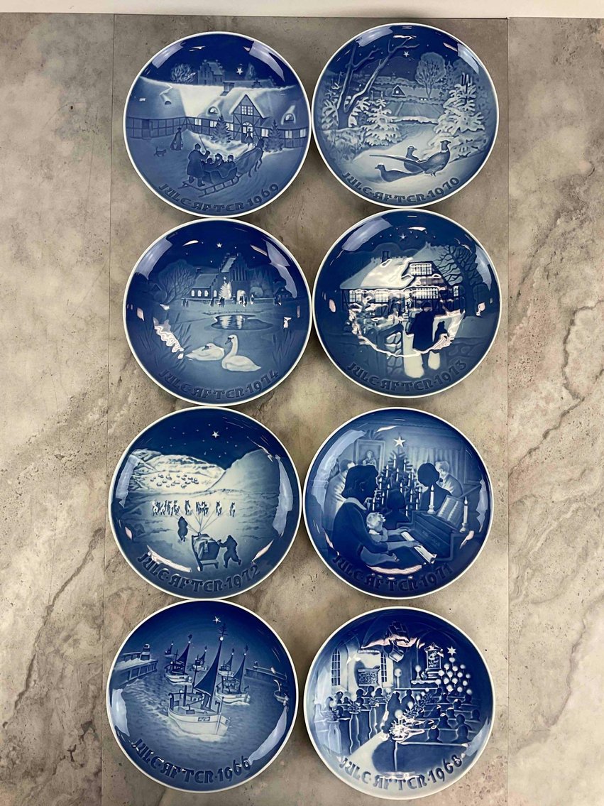 Image for Lenox Christmas Porcelain Ware & Copenhagen Holiday Plates