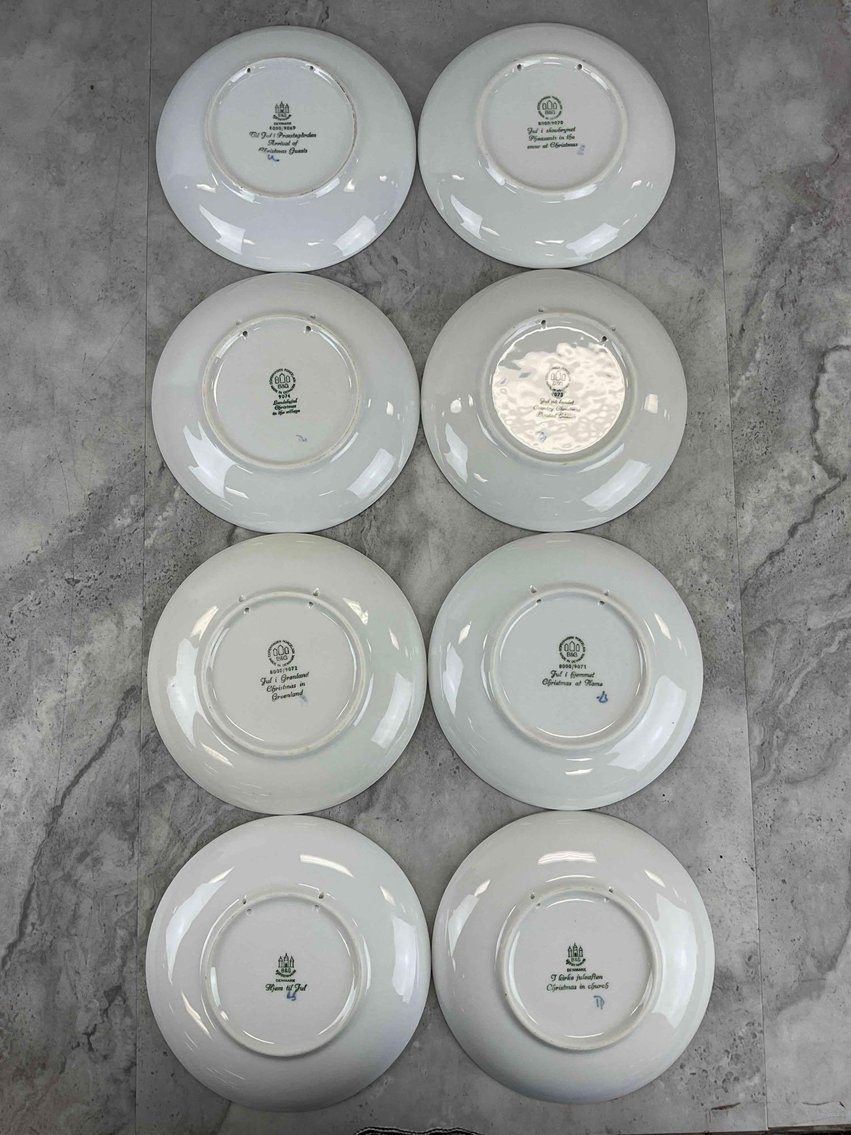 Image for Lenox Christmas Porcelain Ware & Copenhagen Holiday Plates