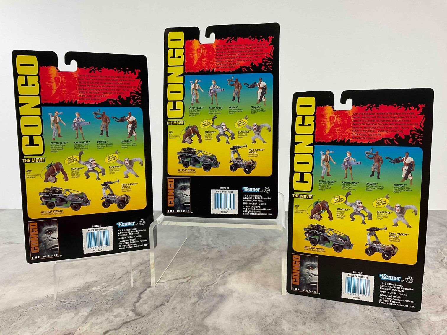 Image for Congo The Movie Action Figures