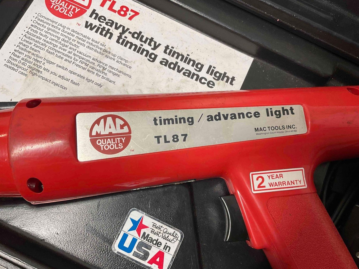 Image for Mac Timing/Advance Light and Snap-On Gauge Set