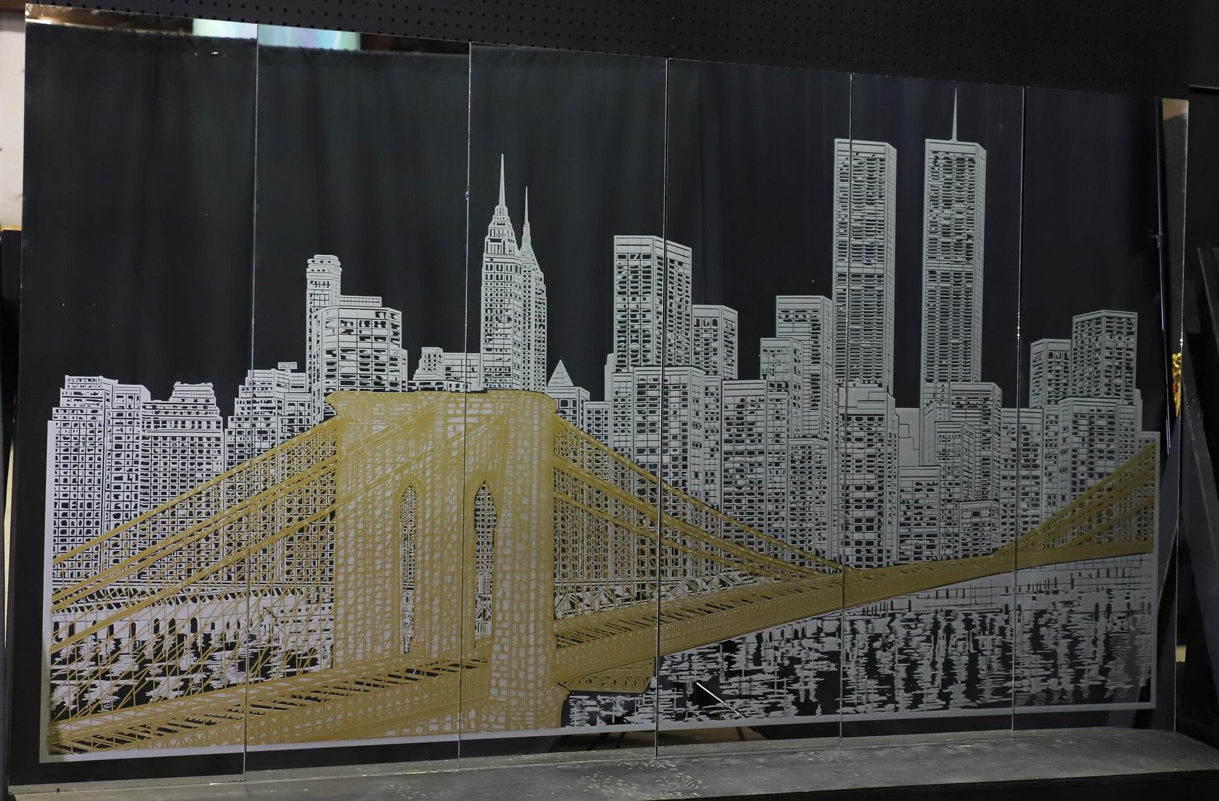Image for Manhattan Skyline Mirror Panels