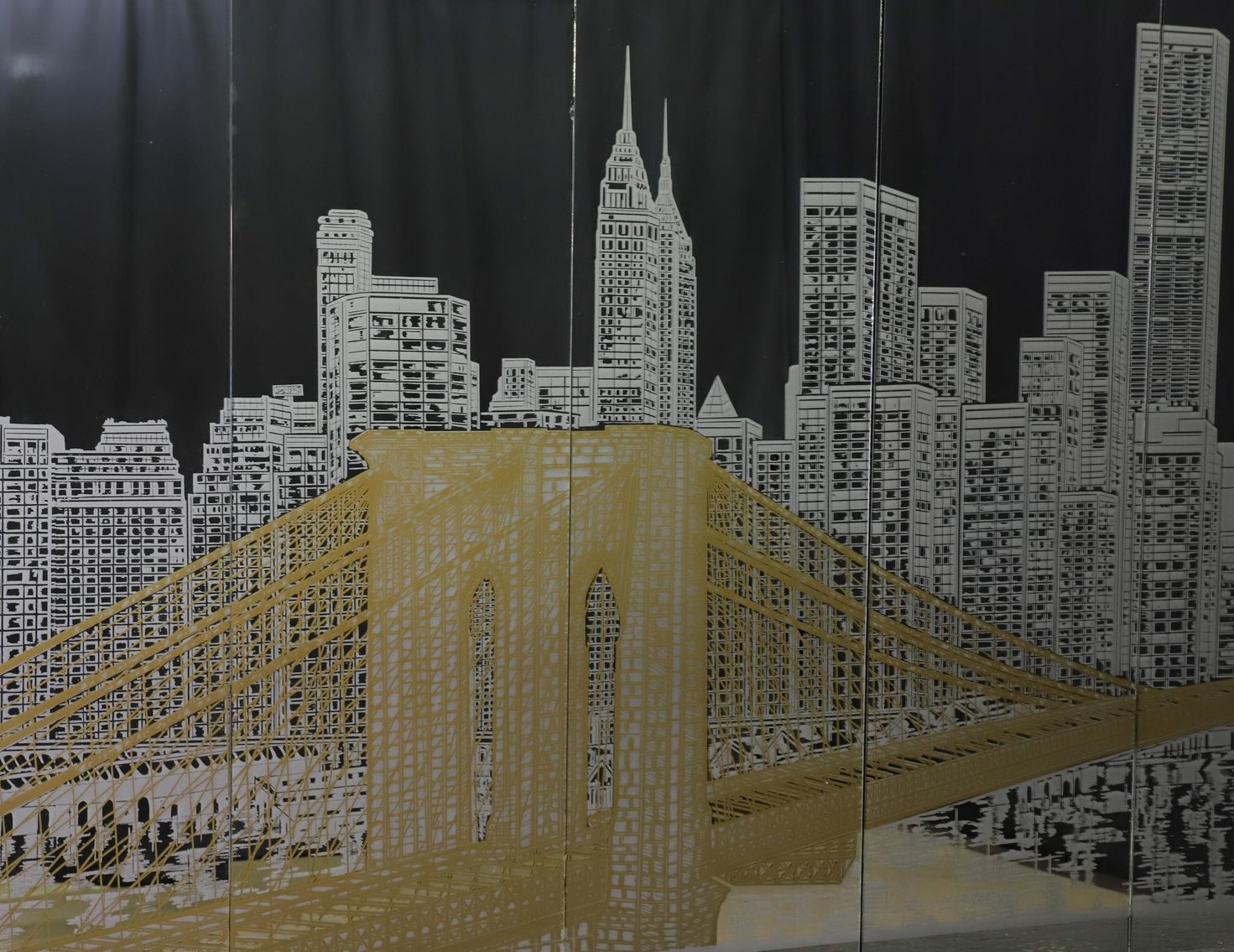 Image for Manhattan Skyline Mirror Panels
