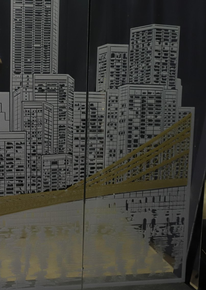 Image for Manhattan Skyline Mirror Panels