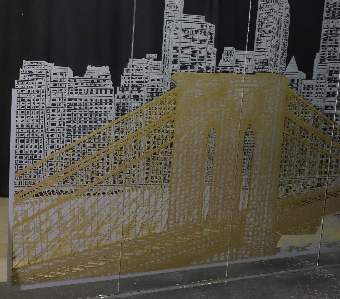 Image for Manhattan Skyline Mirror Panels
