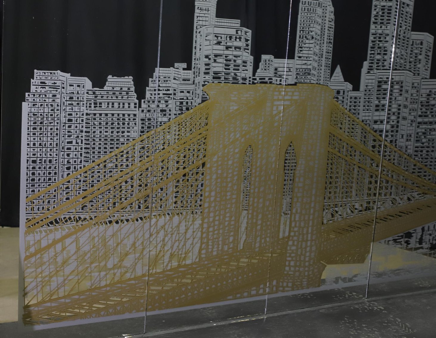 Image for Manhattan Skyline Mirror Panels