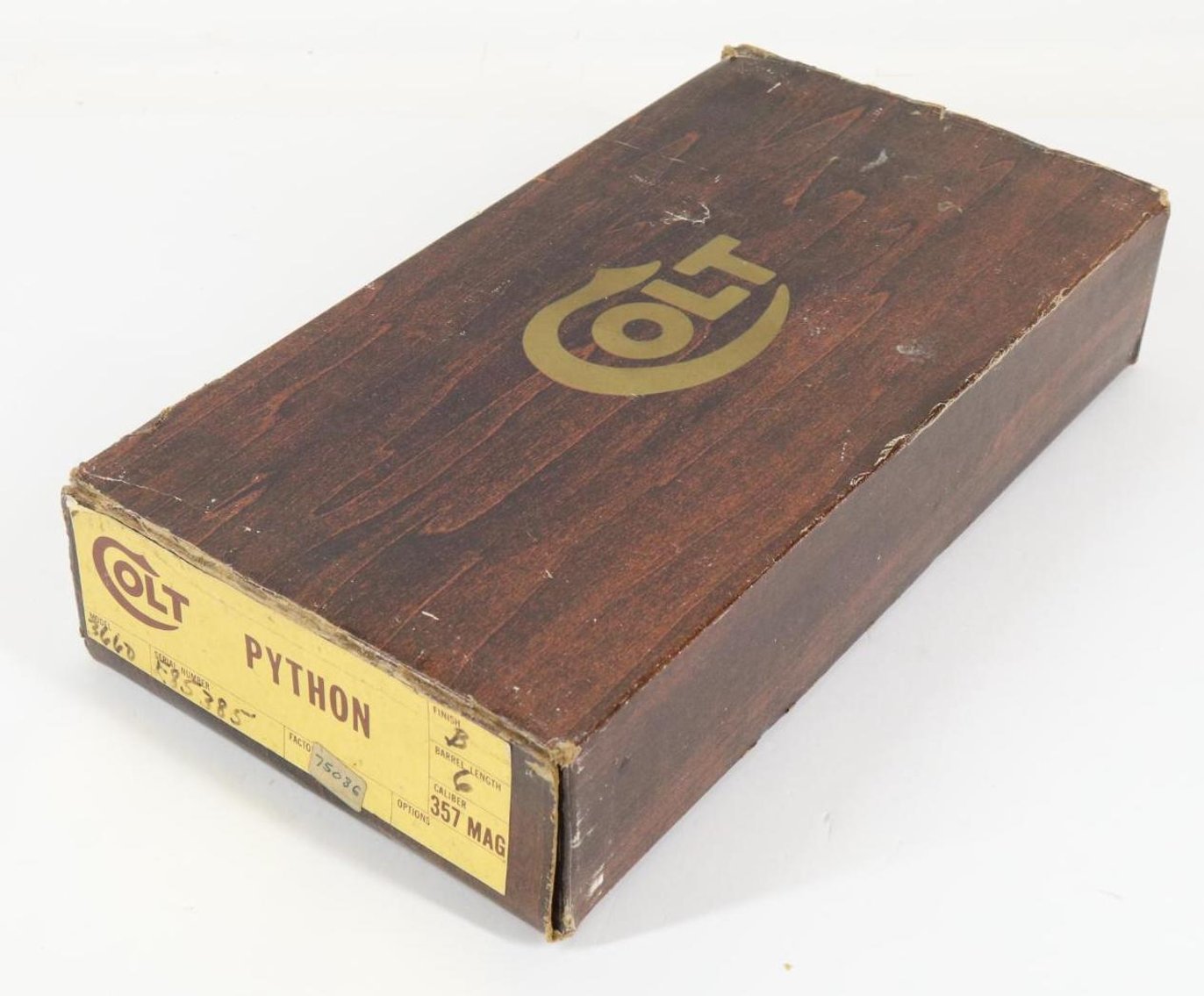 Image for Colt Python Double Action Revolver