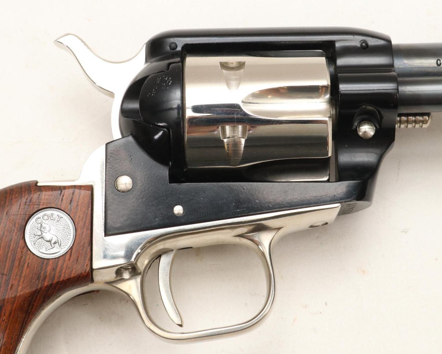 Image for Cased Colt Wyoming Diamond Jubilee Commemorative Single Action Frontier Scout Single Action Revolver