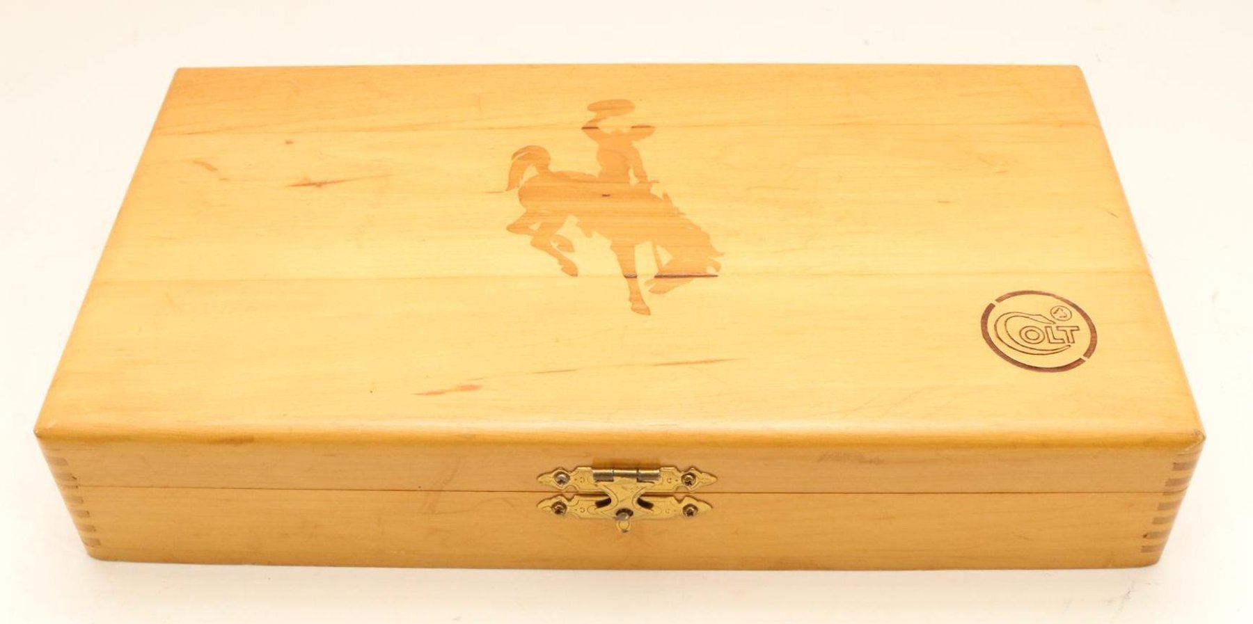 Image for Cased Colt Wyoming Diamond Jubilee Commemorative Single Action Frontier Scout Single Action Revolver