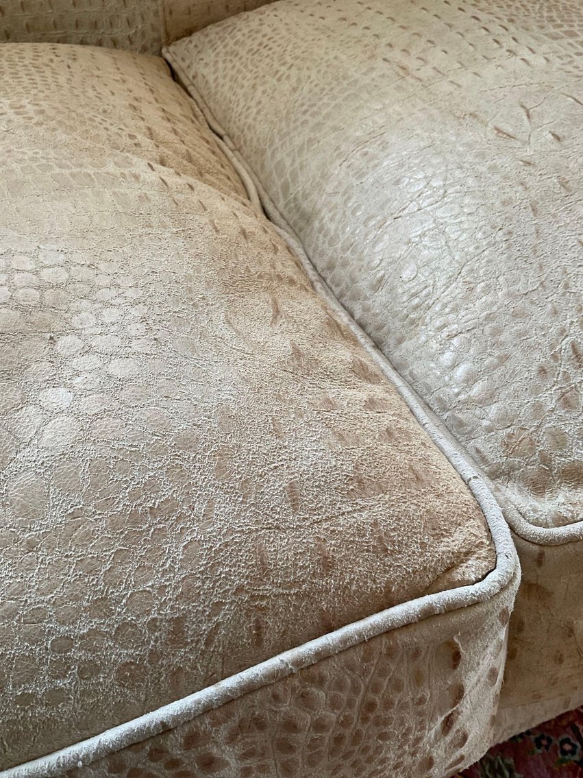 Image for Thomasville Leather Sofa