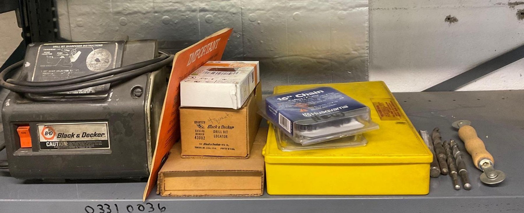 Image for Drill Bit Sharpener with Bits