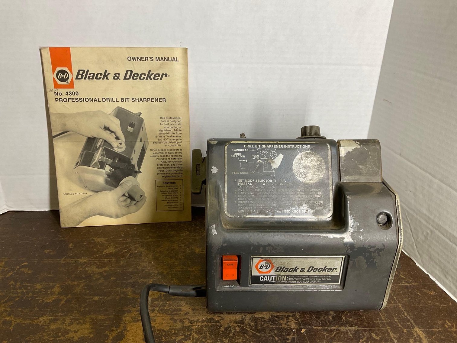 Image for Drill Bit Sharpener with Bits