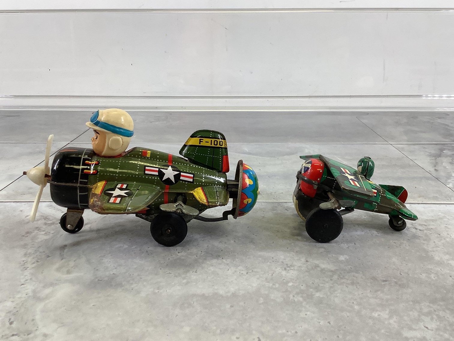 Image for Military Themed Tin Lithograph Toys & Cap Gun