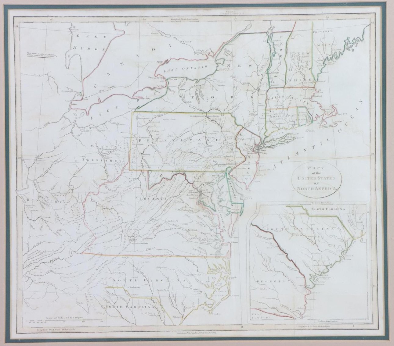 Image for Eighteenth Century Map of North America
