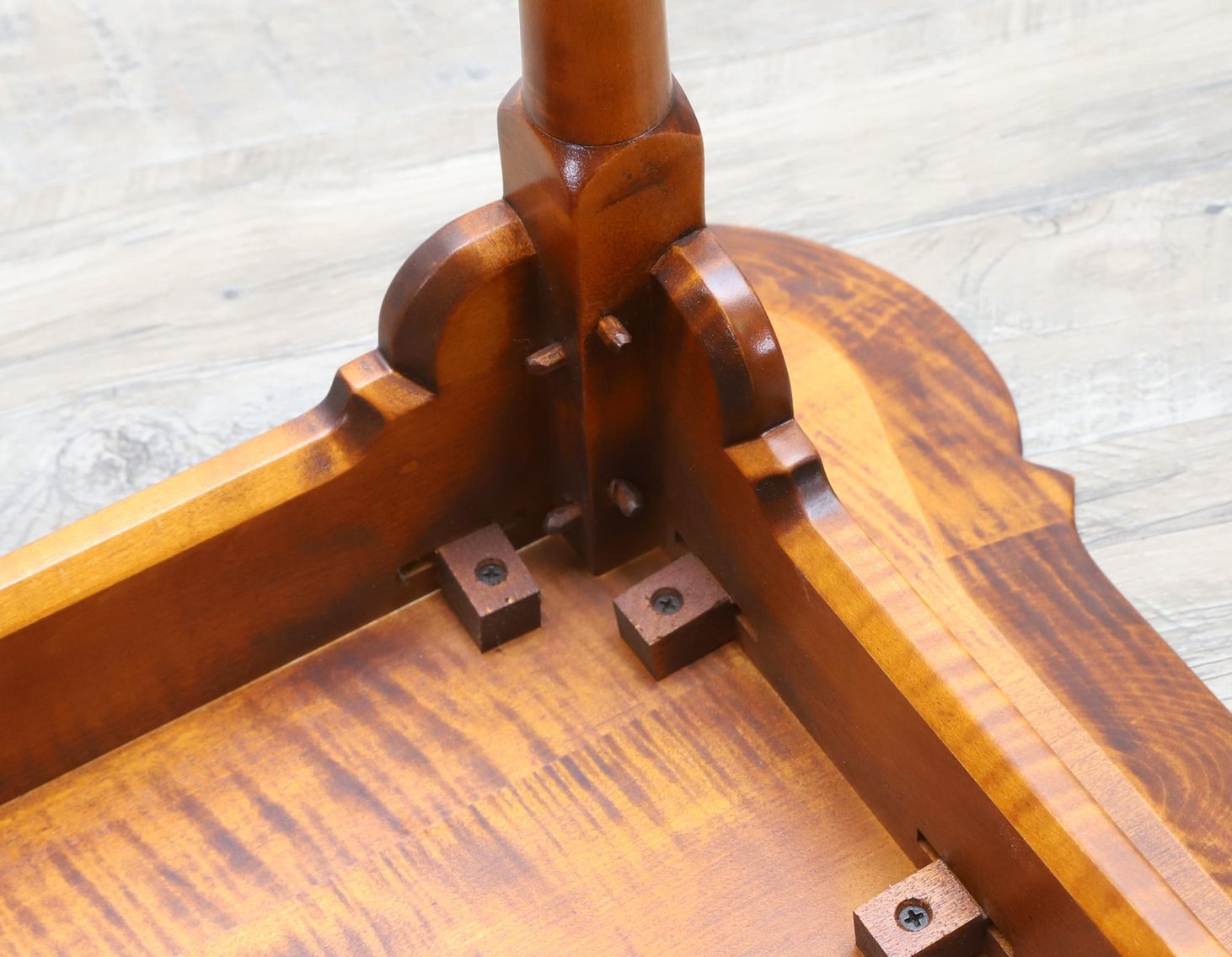 Image for D.R. Dimes Tiger Maple Tavern Table