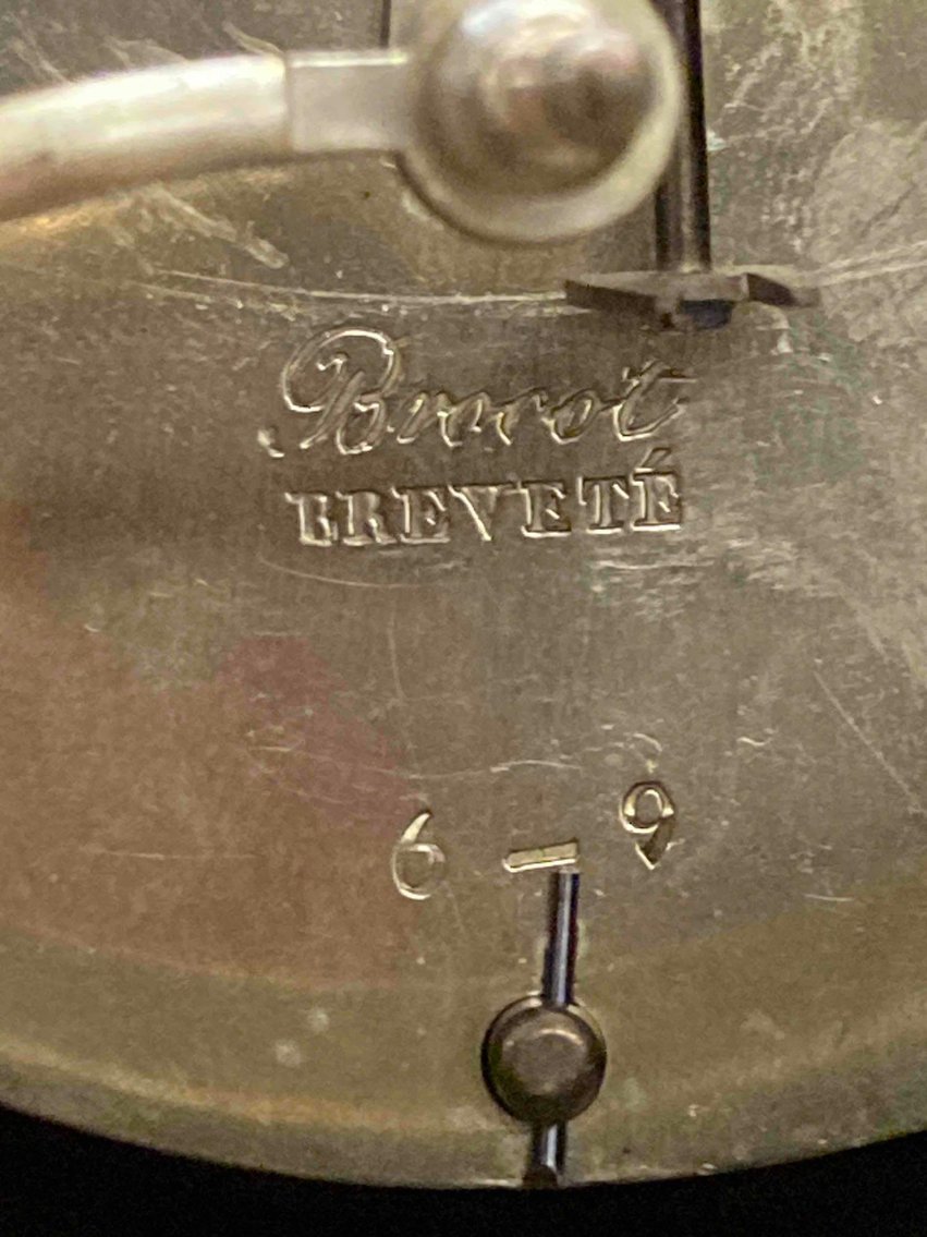 Image for Achille Brocot Bronze and Marble Mantel Clock