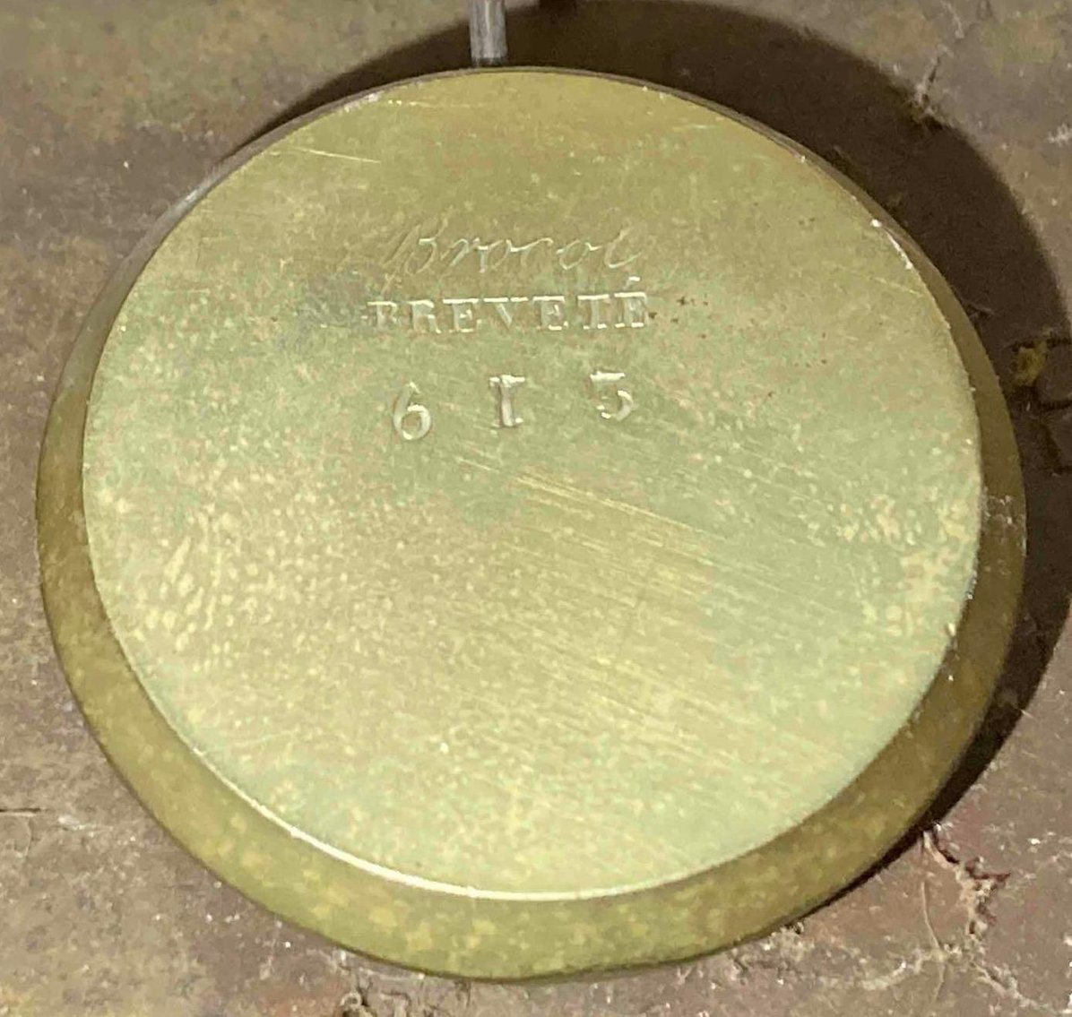 Image for Achille Brocot Bronze and Marble Mantel Clock