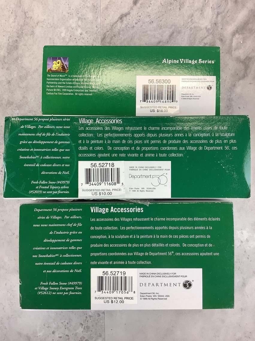 Image for Department 56 Houses, Village Accessories & Ornaments