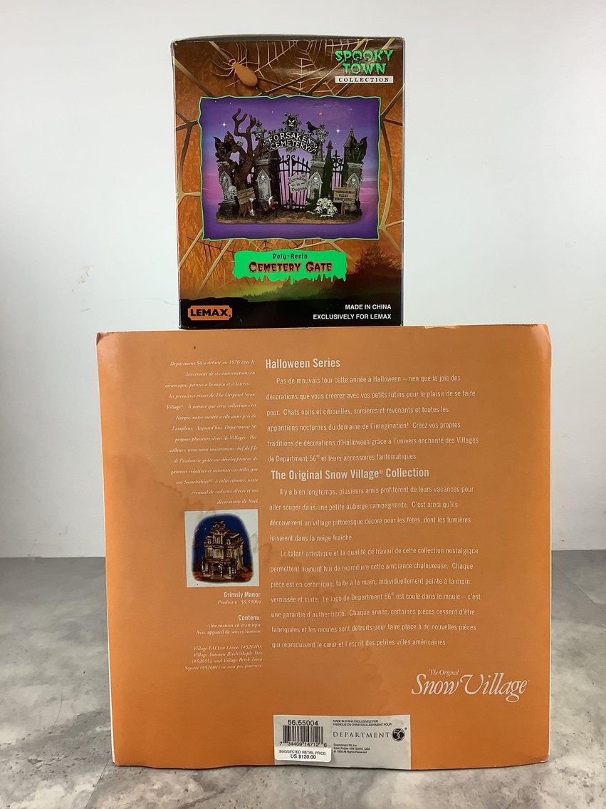 Image for Department 56 and Lemax Halloween