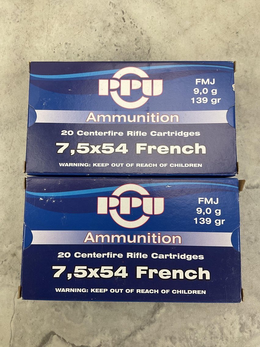 Image for 7.5x54 French Ammo