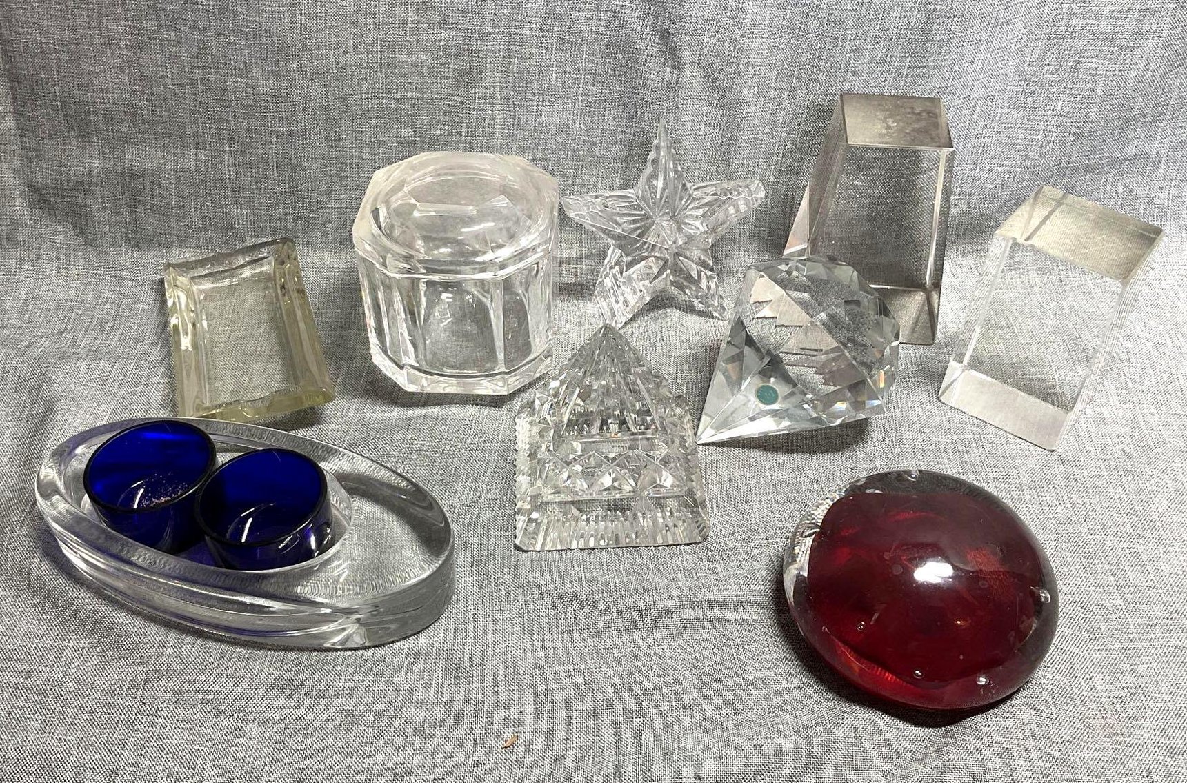 Image for Waterford and Tiffany Paperweights