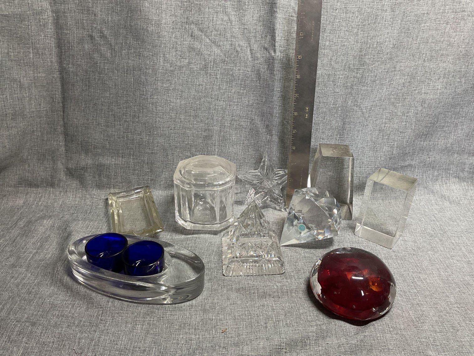 Image for Waterford and Tiffany Paperweights