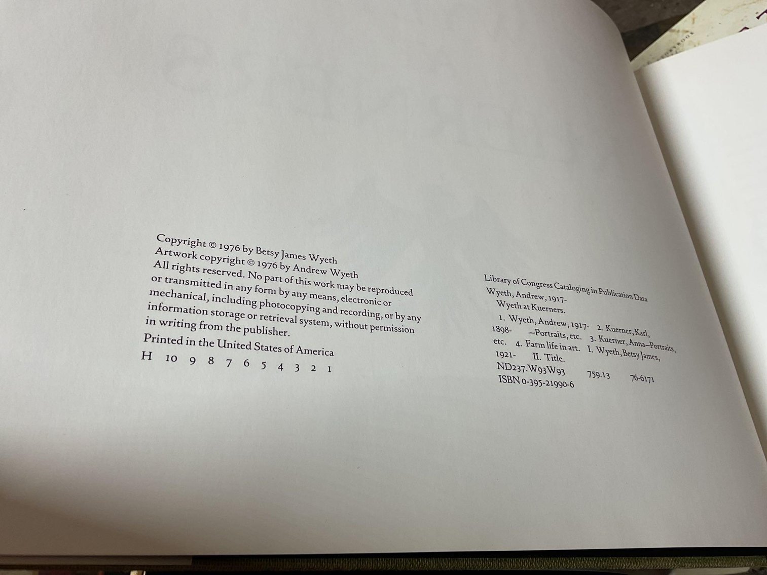 Image for Wyeth Books and Poster