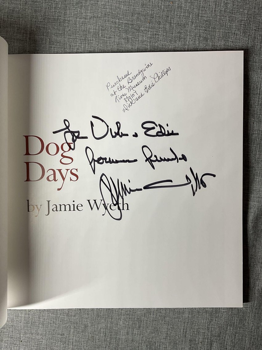 Image for Jamie Wyeth Signed Books