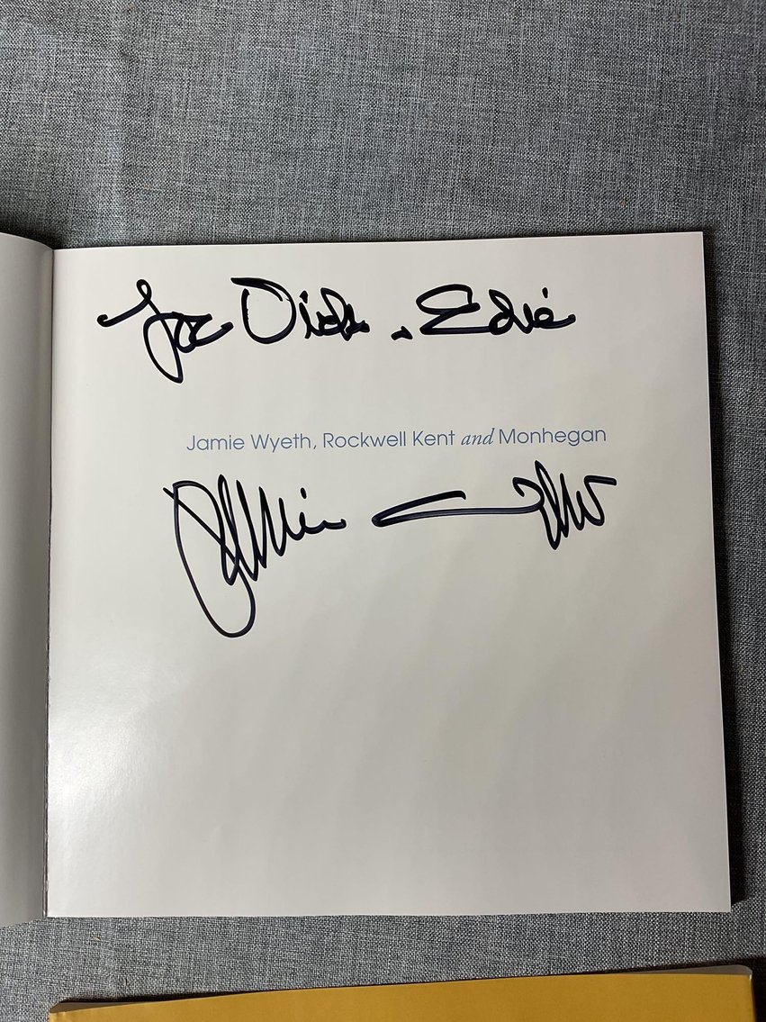 Image for Jamie Wyeth Signed Books