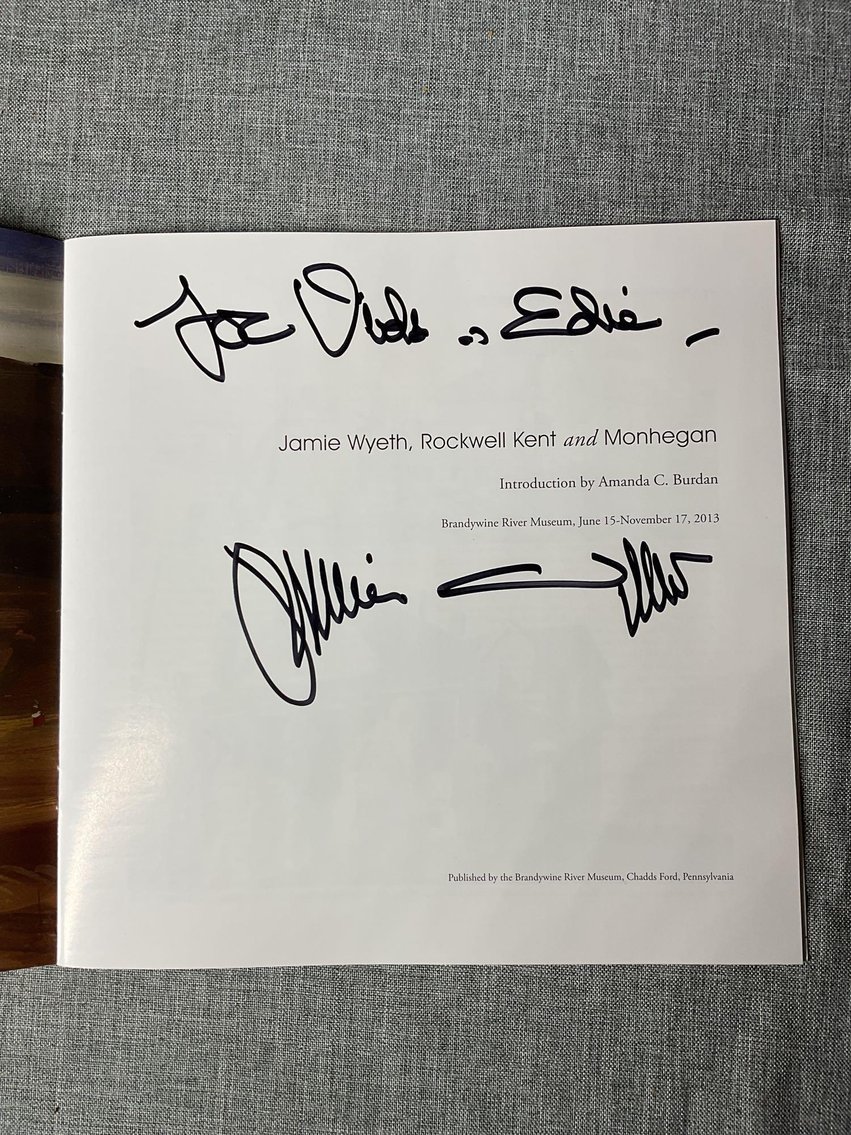 Image for Jamie Wyeth Signed Books