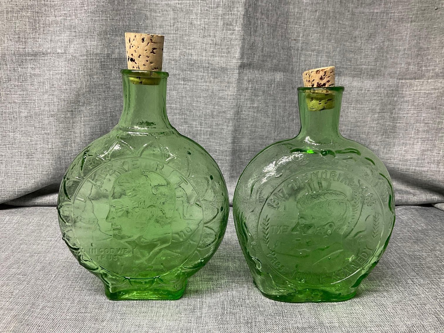 Image for Holly City Carnival Glass Bottles