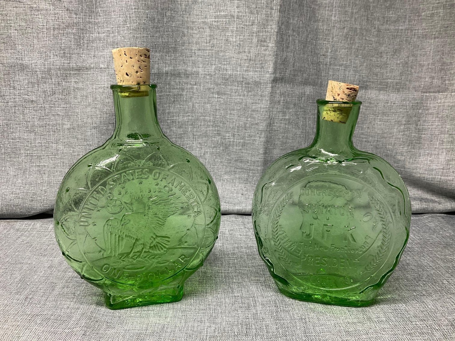 Image for Holly City Carnival Glass Bottles