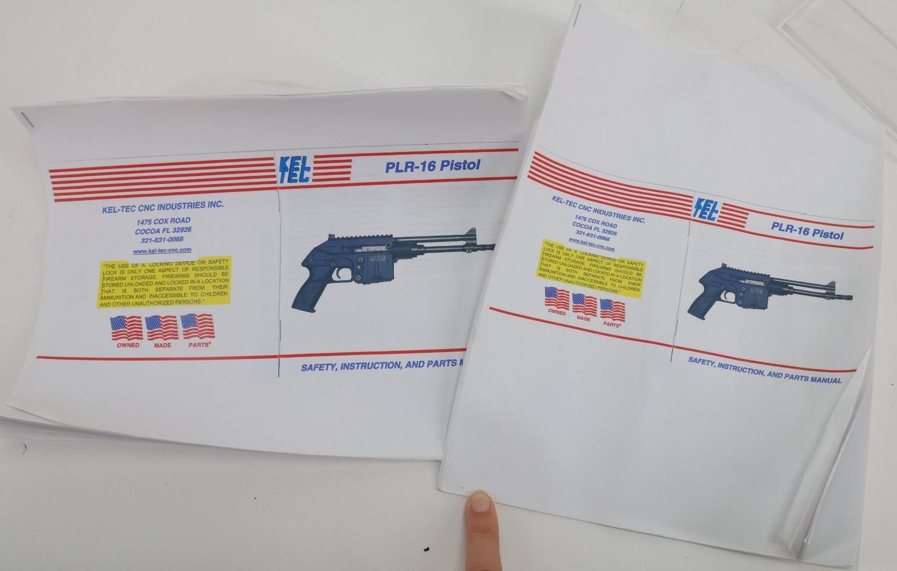 Image for Kel-Tec PLR-16 Pistol Semi Automatic Pistol