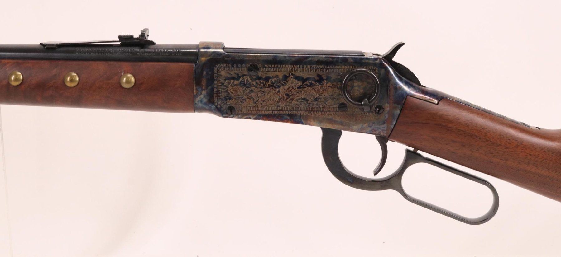 Image for Winchester 1894 Chief Crazy Horse Commemorative Carbine Lever Action Rifle