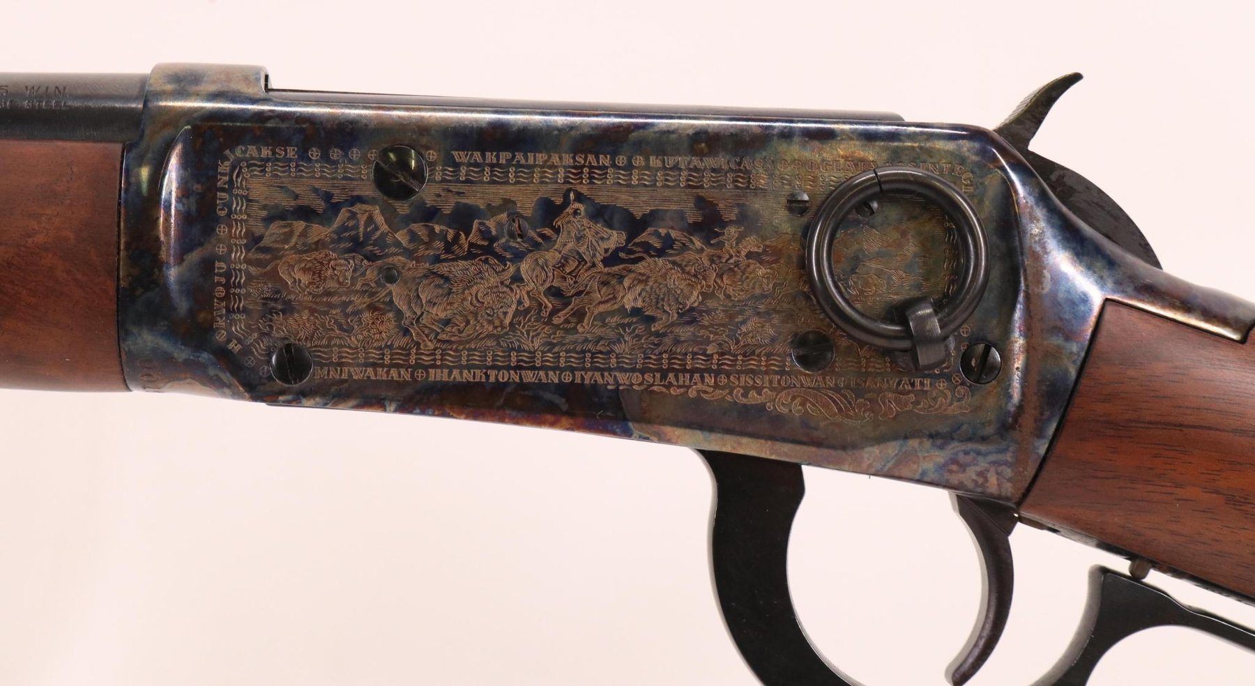 Image for Winchester 1894 Chief Crazy Horse Commemorative Carbine Lever Action Rifle