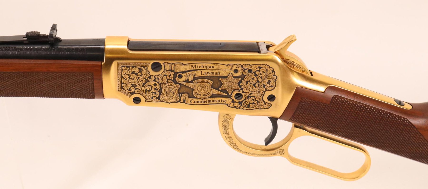 Image for Winchester 94XTR Michigan Lawman Commemorative Carbine Lever Action Rifle