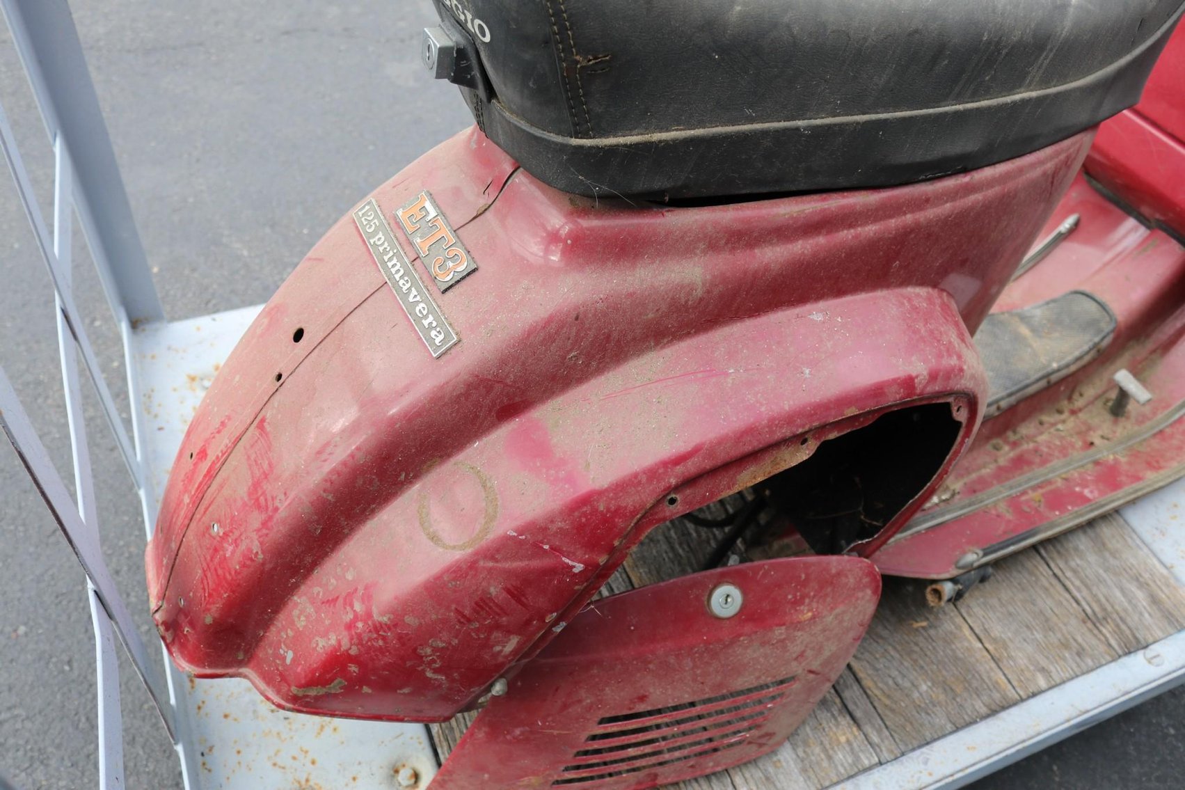 Image for 1976 Red Vespa