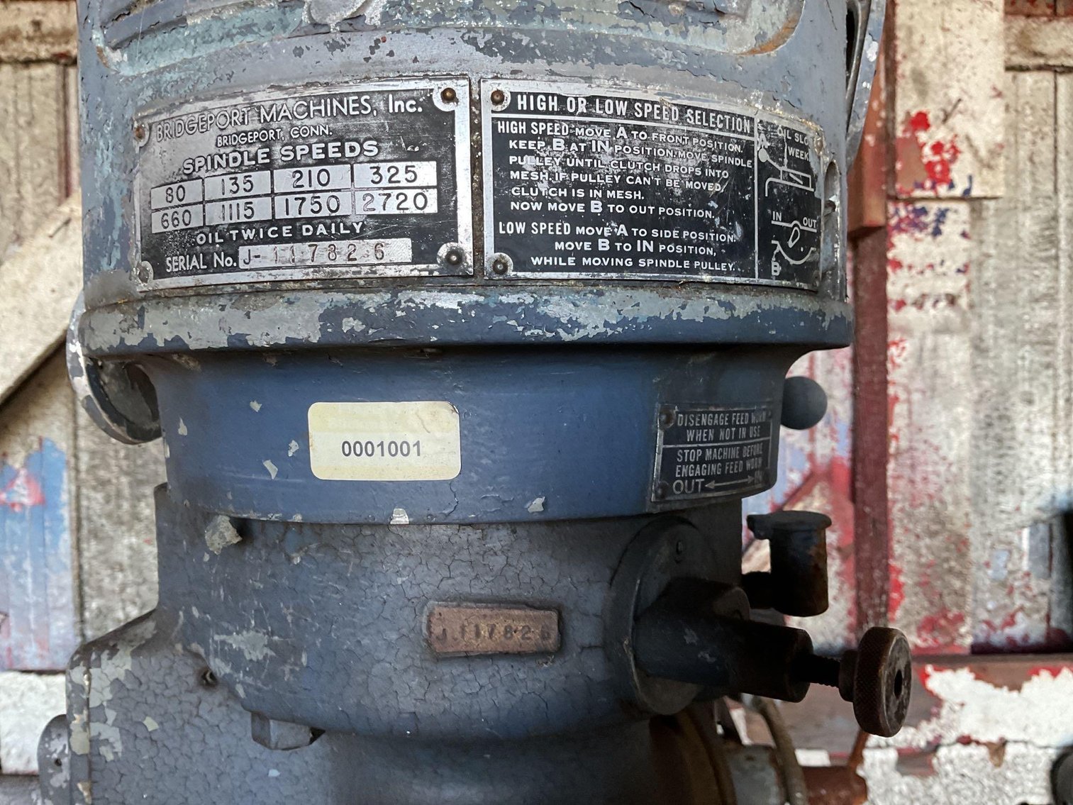 Image for Bridgeport Milling Machine