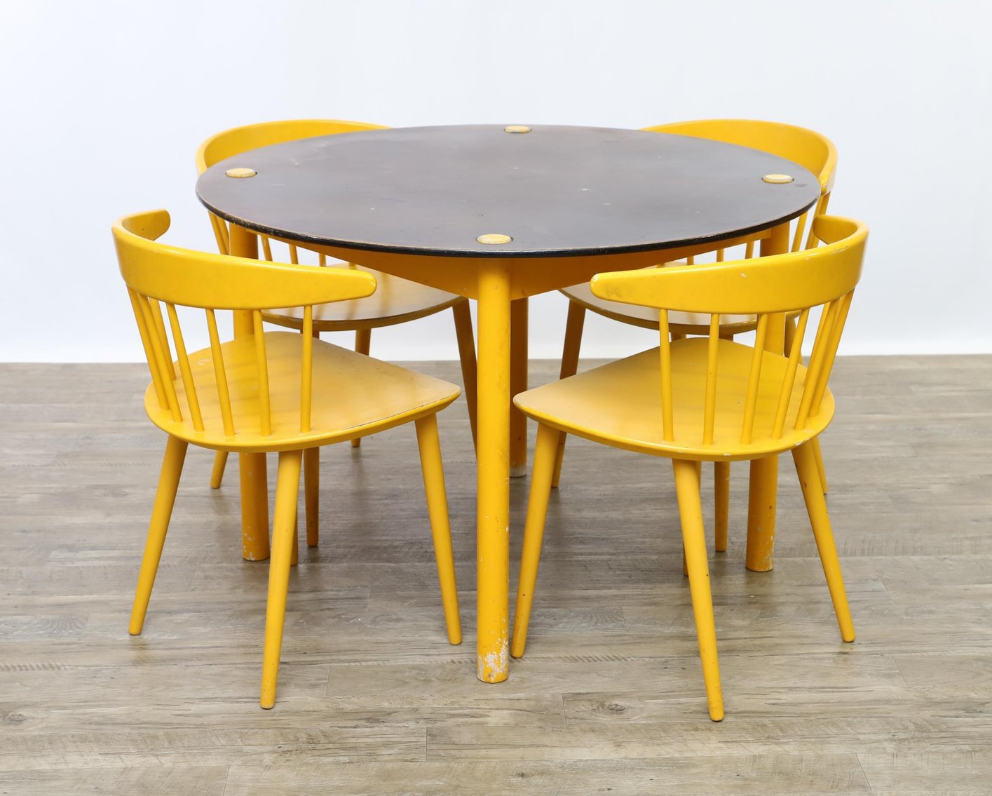 Image for Jorgen Baekmark for FDB Mobler Table and Chairs