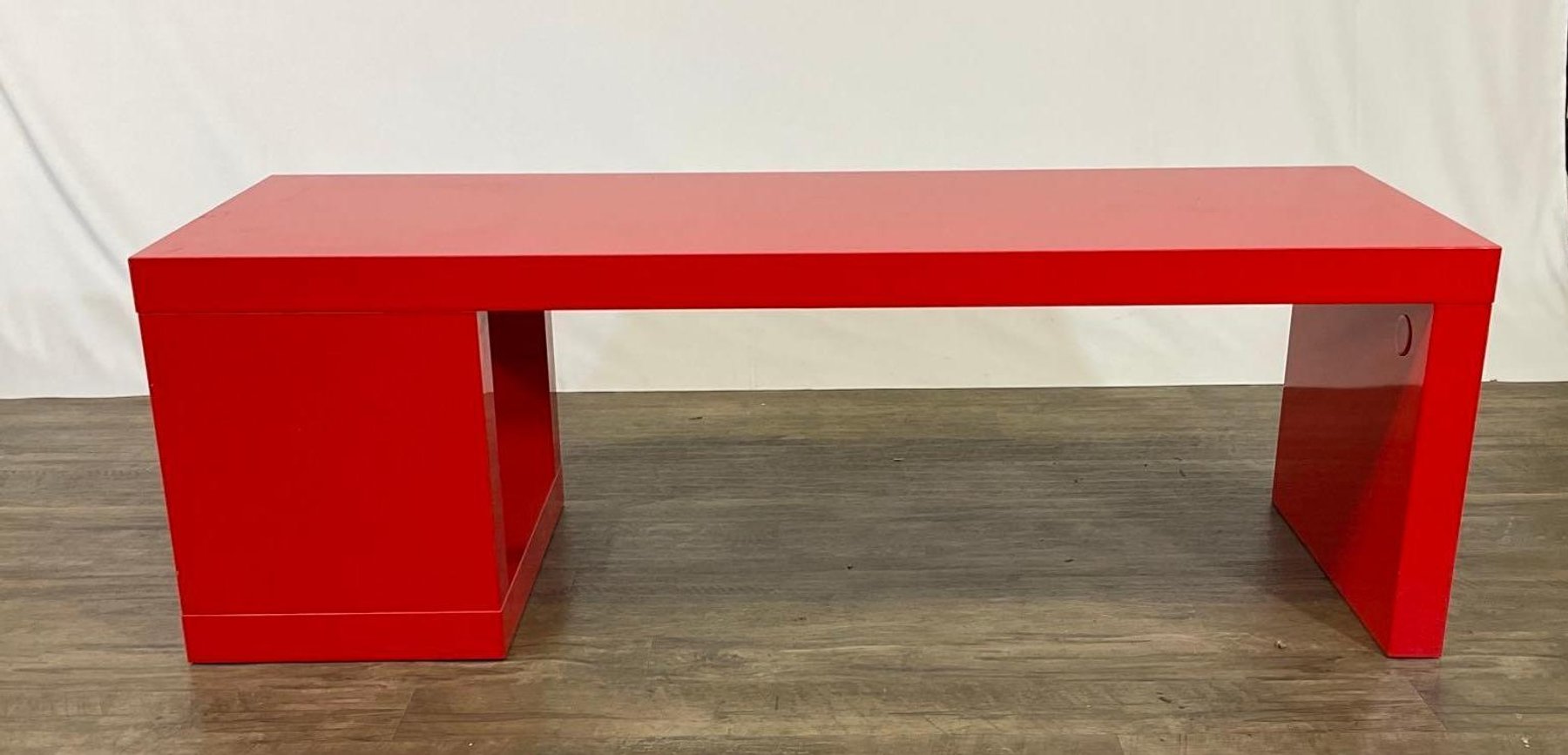 Image for Kartell Wastebasket and Ikea Coffee Table