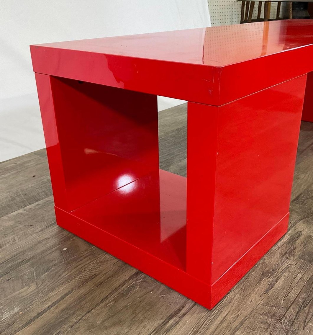 Image for Kartell Wastebasket and Ikea Coffee Table