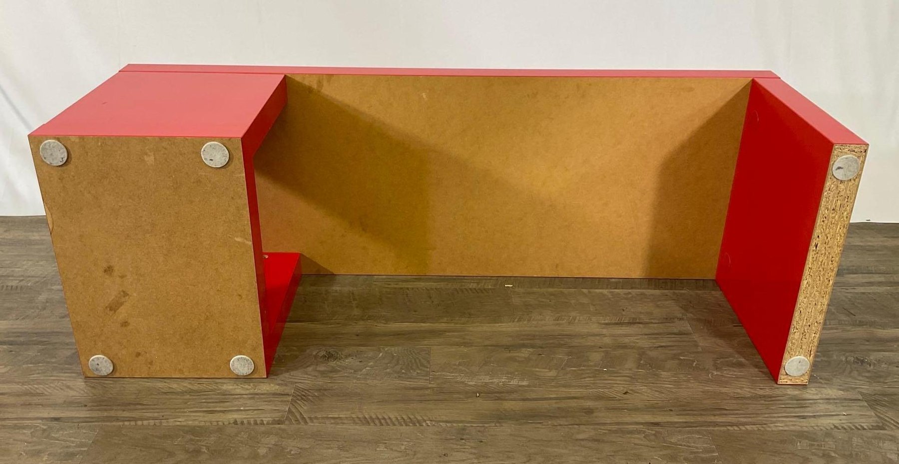 Image for Kartell Wastebasket and Ikea Coffee Table