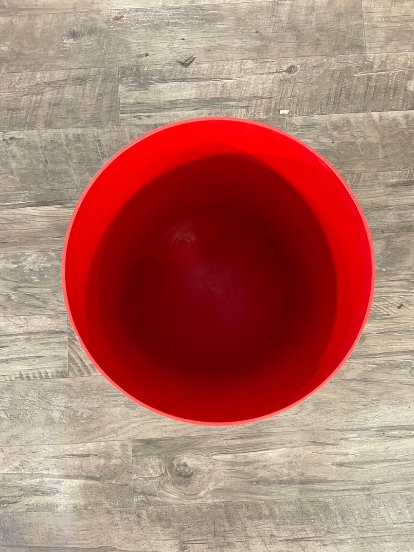 Image for Kartell Wastebasket and Ikea Coffee Table