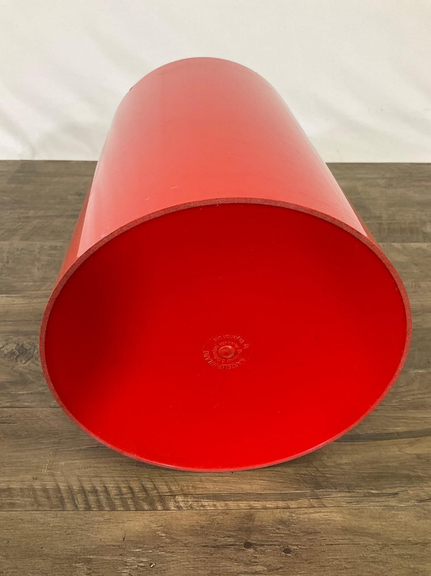 Image for Kartell Wastebasket and Ikea Coffee Table