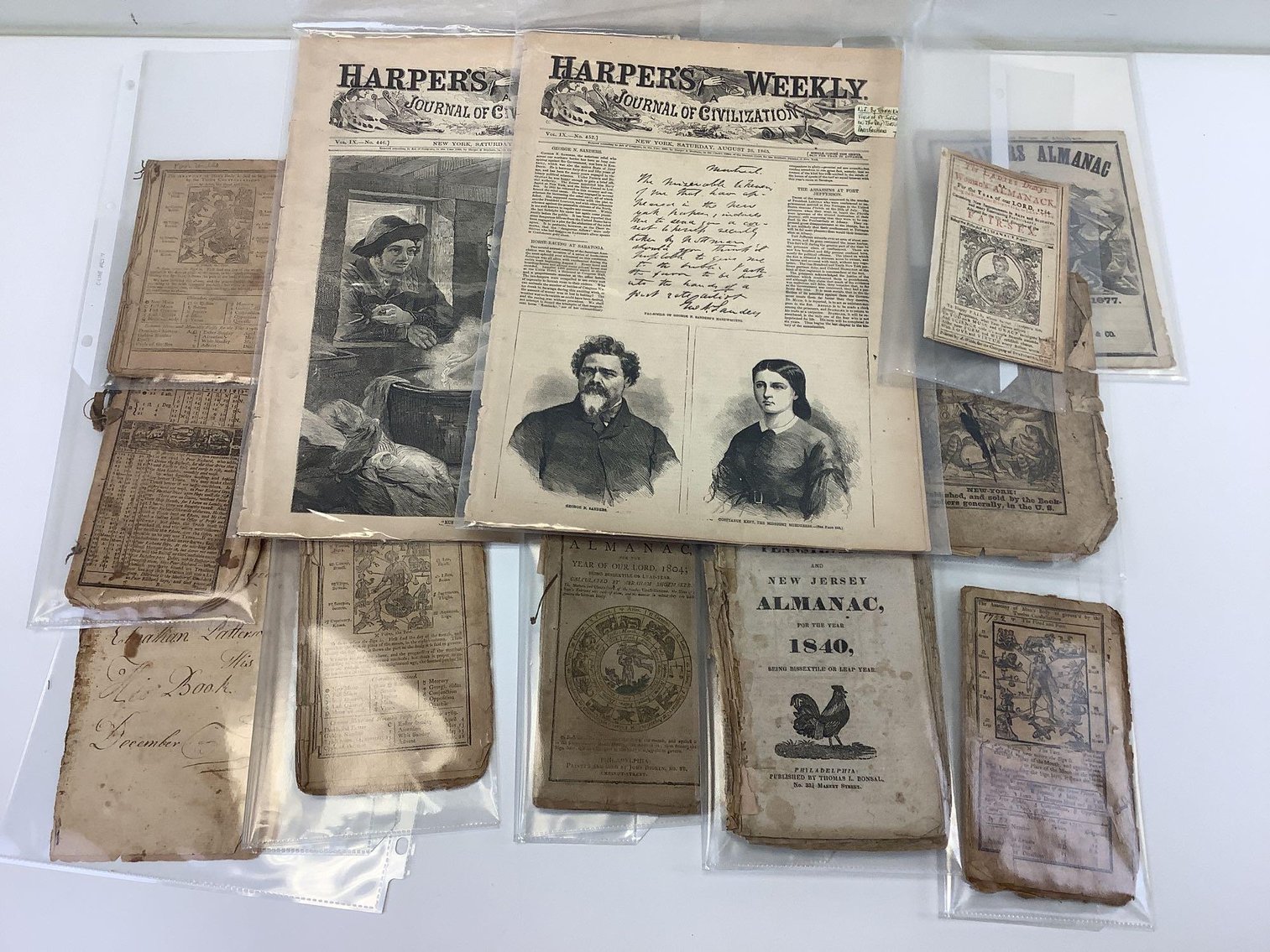 Image for Harpers Weekly & Assorted Almanacs