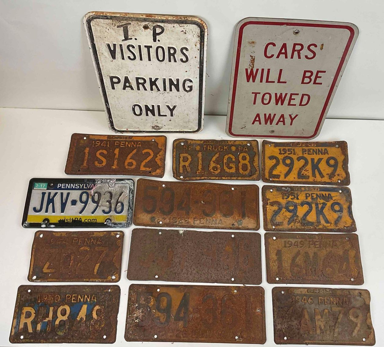 Image for License Plates & Parking Signs