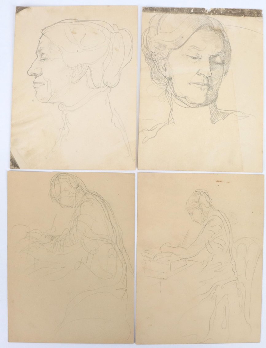 Image for Portraits of Violet Oakley by Edith Emerson and Accompanying Materials