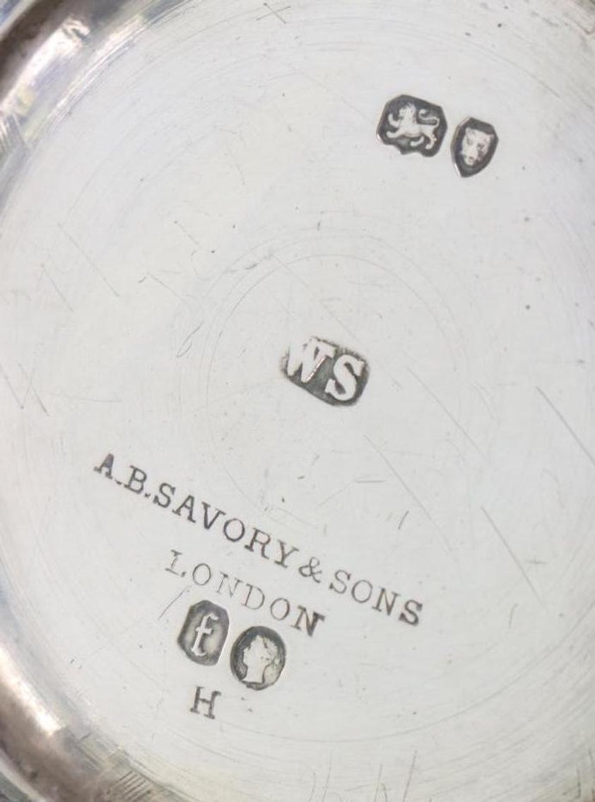 Image for Victorian British Sterling Silver Teawares